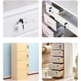 thumbnail image 4 of Cabinet Drawer Lock With 2 Keys, Mailbox Lock Used To Secure Important Documents And Products For Door Panels With Thickness Of 17mm-22mm, 4 of 4