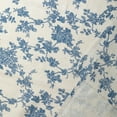 thumbnail image 2 of LAICAIW Pastoral Rectangle Tablecloth-52 x 70 Inch-Linen Fabric Table Cloth-Washable Table Cover with Dust-Proof Wrinkle Resistant for Restaurant, Picnic, Indoor and Outdoor Dining, Floral (Dark Blu, 2 of 5