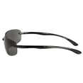 thumbnail image 4 of "The Influencer" Bifocal Sunglasses - Lightweight Unisex Reading Sunglasses - Black - 2.00, 4 of 5