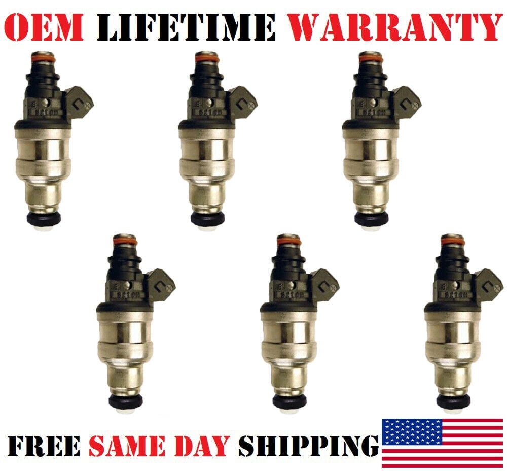 6x OEM Nikki INP533 Fuel Injectors for 19941999 Dodge Stealth