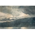 thumbnail image 2 of Homer, Winslow 32x23 White Modern Wood Framed Museum Art Print Titled - Mink Lake, Adirondacks, 2 of 4