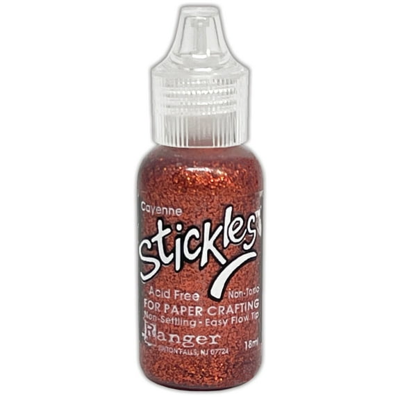 Ranger Stickles Glitter Glue .5oz-Cayenne