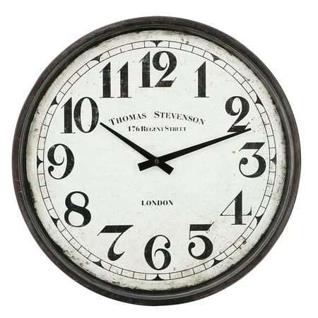 Vintage Metal Wall Clock 40cm, home decoration, hallway, living room d+®cor, wall art