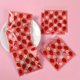 thumbnail image 5 of 50 bolsas de regalo autoselladas con diseño floral de fresa, bolsas de plástico transparentes rojas for regalos pequeños, perfectas for cumpleaños, bodas y eventos, 5 of 5