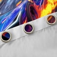 thumbnail image 4 of Castle Fairy Sport Car Black Out Curtains,Speed Race Car Curtains Pack of 2 (42x63 Each), 4 of 6