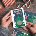 thumbnail image 6 of Scratch Off Game Cards - 6Pack, Festive Christmas Party Activities, Holiday Raffle Prizes, Red & Green Favors, 6 of 8