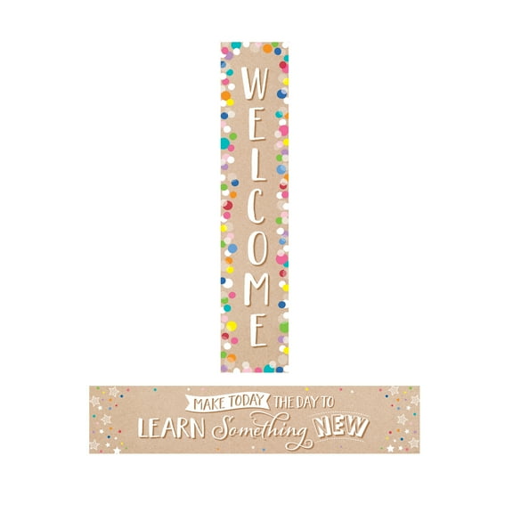 Creative Teaching Press Krafty Pop Welcome Banner