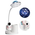 thumbnail image 1 of Lámpara de escritorio Accwork con proyector de cielo estrellado, lámpara de mesa LED para niños de 2000 mAh, lámpara de lectura, lámpara de noche, lámpara de escritorio inalámbrica para, 1 of 1