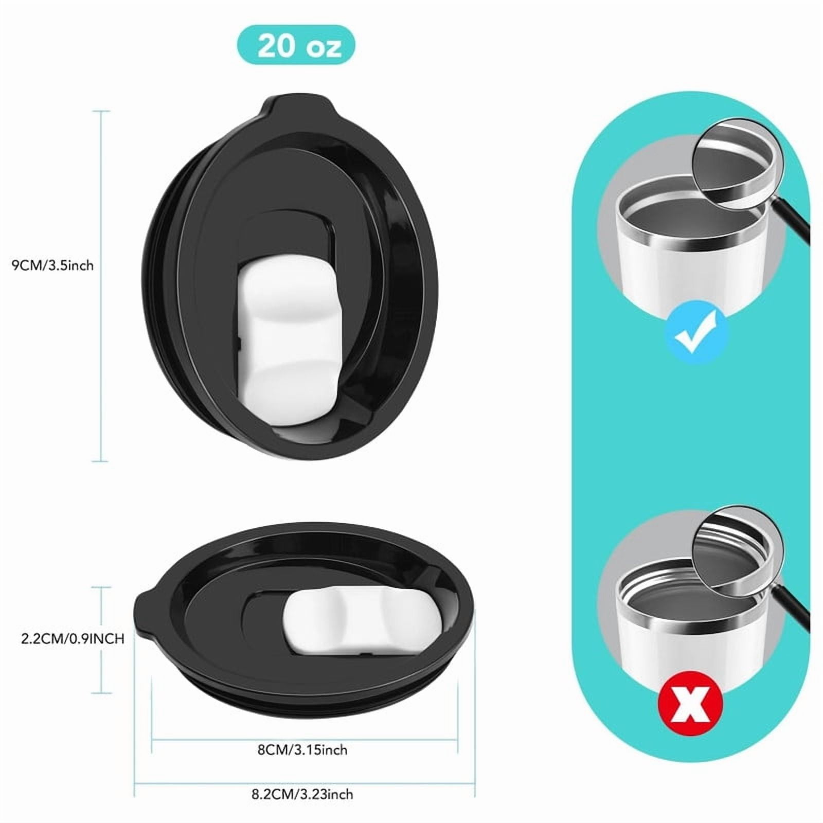1 Pack 30 oz Tumbler Lid, Replacement Lids for 30oz Tumbler, 14 oz Mug and  35 oz Straw Mug, Spill Proof Coffee Cup Covers with Magnetic Slider, Gifts,  BPA Free (Pink) - Walmart.com