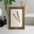 thumbnail image 5 of Gilded Toiletries I - Framed Print w/glass - Walnut, 5 of 8