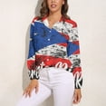thumbnail image 3 of Puerto Rico Long Sleeve Blouse Woman Streetwear Casual Shirts Summer Oversize Woman Streetwear Clothing Birthday Present, 3 of 7