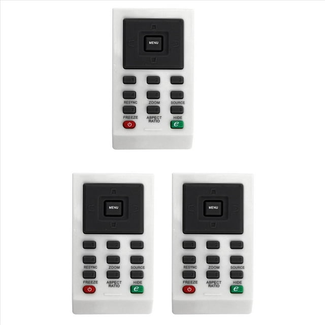3X Reemplazo de Control Remoto para Proyector P1163 X112 X110P X1161P X1161PA X1261P X1163N X1263 D110