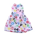 thumbnail image 2 of Vestido sin mangas con estampado de alfabetos de ropa de muñeca para muñeca de 14 pulgadas, 2 of 3
