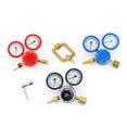 thumbnail image 2 of Oxygen/Propane/Acetylene/Nitrogen Pressure Regulator Mig Flow Meter Gauge CO2 Reducer Valve Welding Fit Gas Torch Cutting ,Easy Installation, 2 of 7