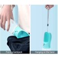 thumbnail image 4 of Botella de agua para perros, dispensador grande de botella de agua para perros con capacidad de 19 oz, portátil para caminar con contenedor de comida (azul), 4 of 5