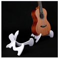 thumbnail image 2 of Guitar Stand - Guitar Stand X-frame Style Portable String Instrument Holder - Wood Ukulele Stand Holder (White), 2 of 2