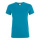 thumbnail image 1 of SOLS - Camiseta de manga corta modelo Regent para mujer (Aqua), 1 of 3