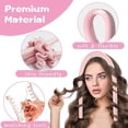 thumbnail image 3 of Diadema para rizos sin calor WEIHJMXG Kit perezoso rosa, 3 of 5