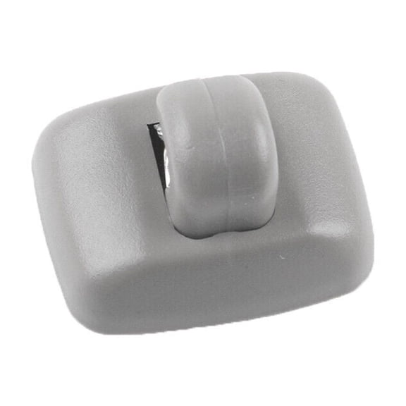 Gray Plastic Sun Visor Clip Hanger Hook Retainer Interior Parts Sun Visor Clip