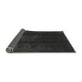 thumbnail image 2 of Ahgly Company Indoor Round Abstract Gray Modern Area Rugs, 5' Round, 2 of 4
