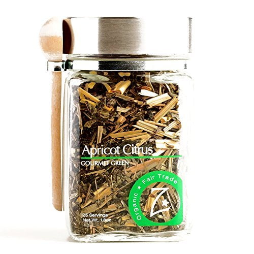 Zhena's Gypsy Tea Apricot Citrus Loose Leaf Tea 2 oz each (4 Items Per Order) by