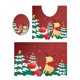 thumbnail image 5 of Etiqueta engomada del asiento del inodoro autoadhesiva antideslizante del cuarto de baño de la Navidad 5 Sunnimix Etiqueta del asiento del inodoro, 5 of 7