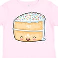 thumbnail image 4 of Inktastic Cute Smiling Cake with Confetti Sprinkles Boys or Girls Toddler T-Shirt, 4 of 5
