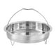 thumbnail image 1 of Moyic Bandeja para cocinar al vapor de acero inoxidable con asa para un fácil manejo Bandeja para cocinar al vapor de acero inoxidable 304 Cocina y Comedor 20cm, 1 of 6