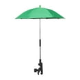 thumbnail image 3 of Sombrilla para silla de playa con clip para cochecito de golf, piscina y patio. Verde, 3 of 8