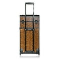 thumbnail image 5 of SHANY REBEL Series Pro Makeup Artists Rolling Train Case - Trolley Case - Spring Cheetah, 5 of 5