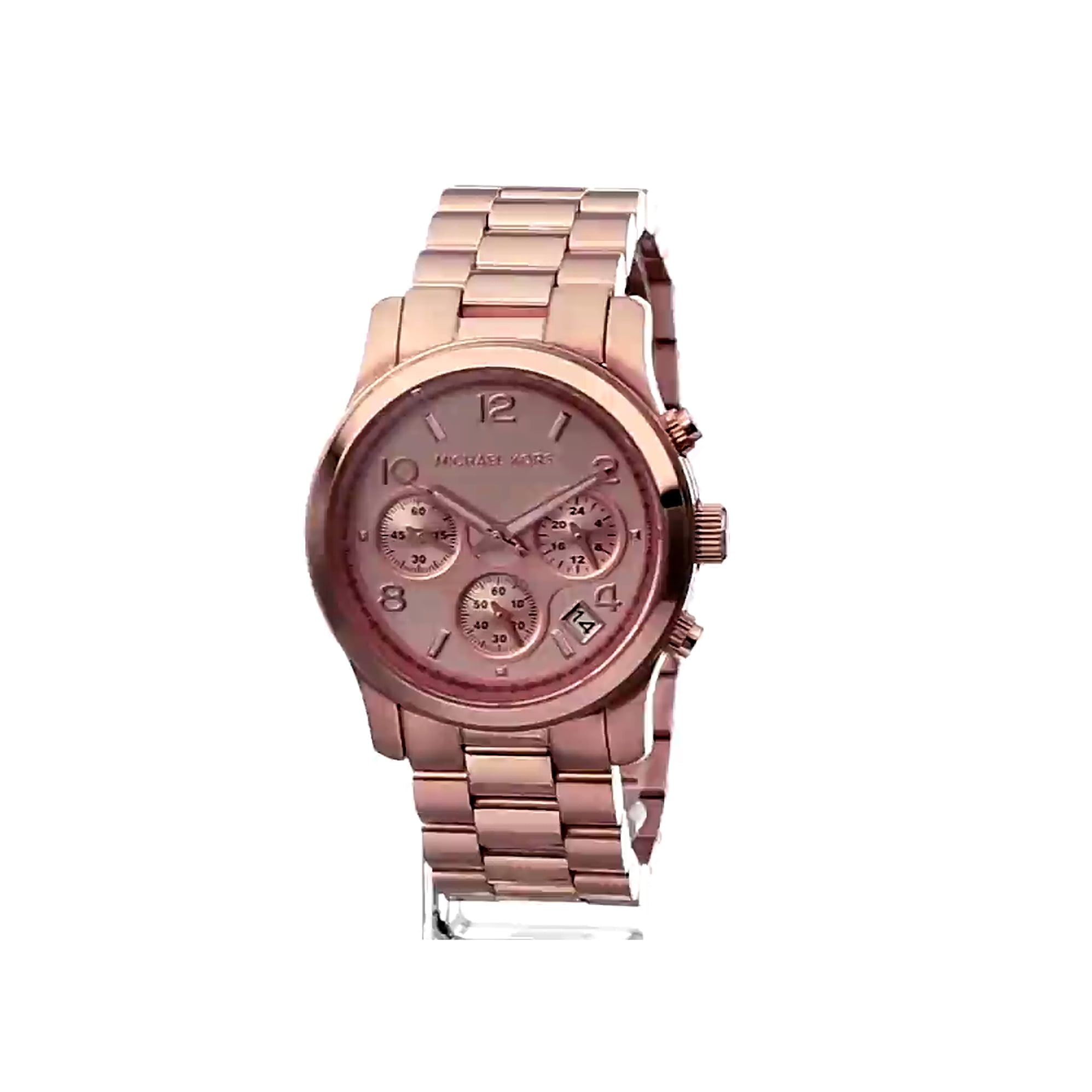 Michael Kors Runway MK5128 Rose Gold-Tone Stainless Steel Chronograph Women\'s Wa Michael Kors MK5128 Women main image 2