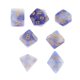 thumbnail image 1 of 7 Unids / Set Dados Numerales Multilaterales Para DND RPG Juego De Rol Casino Juguetes Props Azul Blanco Sunnimix Dados de juego de mesa, 1 of 8