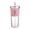 Pink, variant on VeToyBs Acrylic Travel Tumbler with Lid and Straw | 32oz Insulated Double Wall Reusable Cups, Clear/ High Temperature Resistance