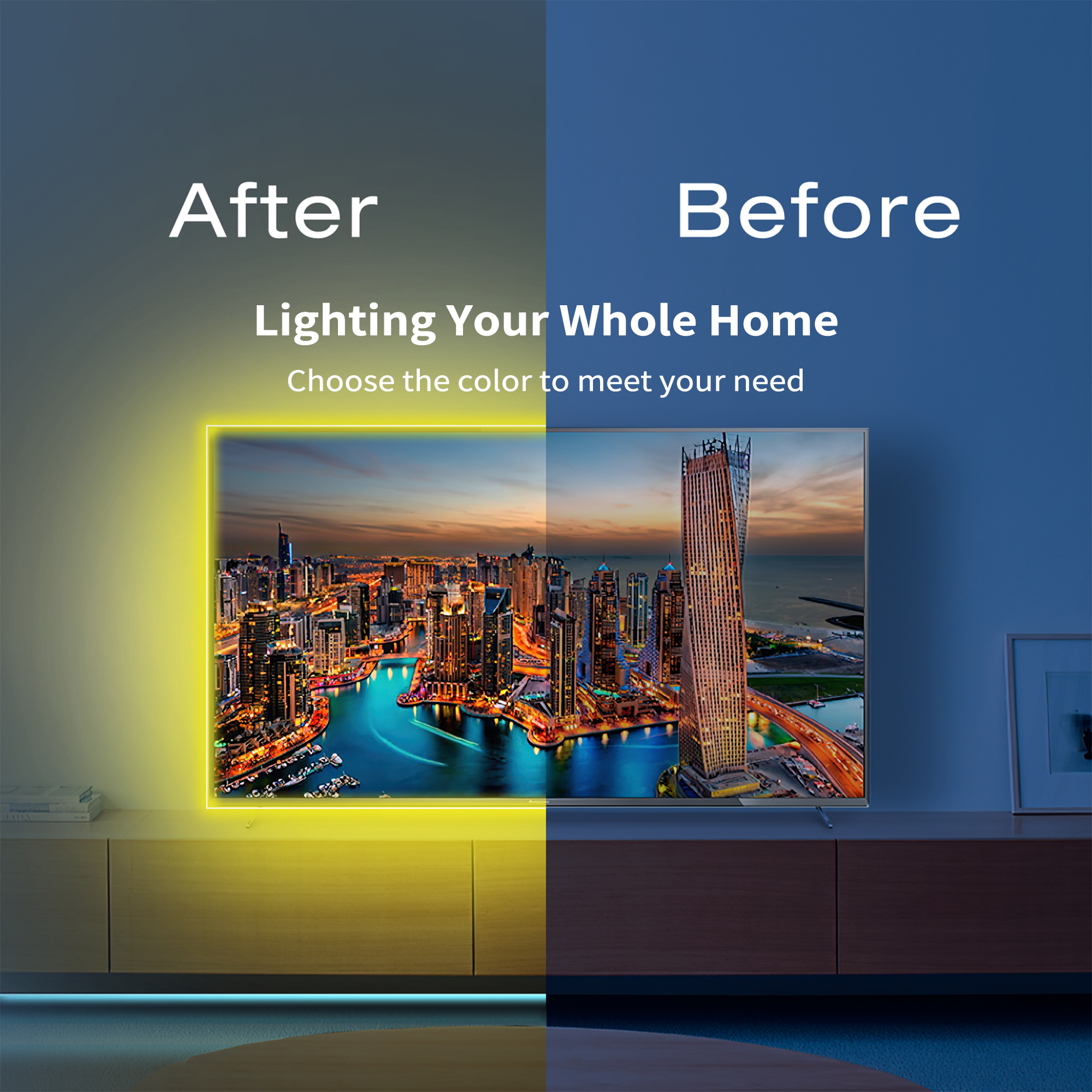 Daybetter WiFi RGB LED Strip Lights 100 Feet with Voice Control photo 4