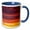 Blue/White, variant on 3drose, Usa, Georgia, Clouds Reflecting Sunrise 2., 11oz Mug