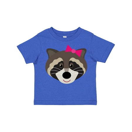 

Inktastic Raccoon Girl Animal Gift Toddler Toddler Girl T-Shirt