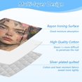 thumbnail image 4 of Wobogo Artistic Scent Lass Ironing Mat Blanket Quilted Washer Dryer Heat Resistant Pad Foldable for Easy Storage, 4 of 6