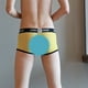 thumbnail image 3 of Hombres Ropa interior de malla Calzoncillos Braguitas Ropa de dormir suave de - Amarillo, L Colco Ropa interior de los informes para hombre, 3 of 8