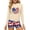Multicolor, variant on Kids 4th of July American Flag Long Sleeve Rash Guard Set – Patriotic Swimshirt & Shorts Unisex Multicolor,Size 9-10T