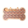 thumbnail image 1 of Rompecabezas de madera de colores con forma de gato. Rompecabezas con forma de gato en colores Morandi. Único para amantes de los animales, para adolescentes y adultos, 1 of 5