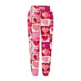 thumbnail image 6 of LEBONYARD Sweatpants for Women Plus Size,Womens Trousers High Waisted,Women's Casual Trousers Printing Drawstring Pants Waist Long Pants Sweatpants with Pocket Multicolor S, 6 of 6