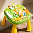 thumbnail image 3 of Baby Activity Table Center Toys Dinosaur Musical Learning Table With Lights Sound Early Learning Sensory Toys Gifts For Boys Girls, 3 of 5