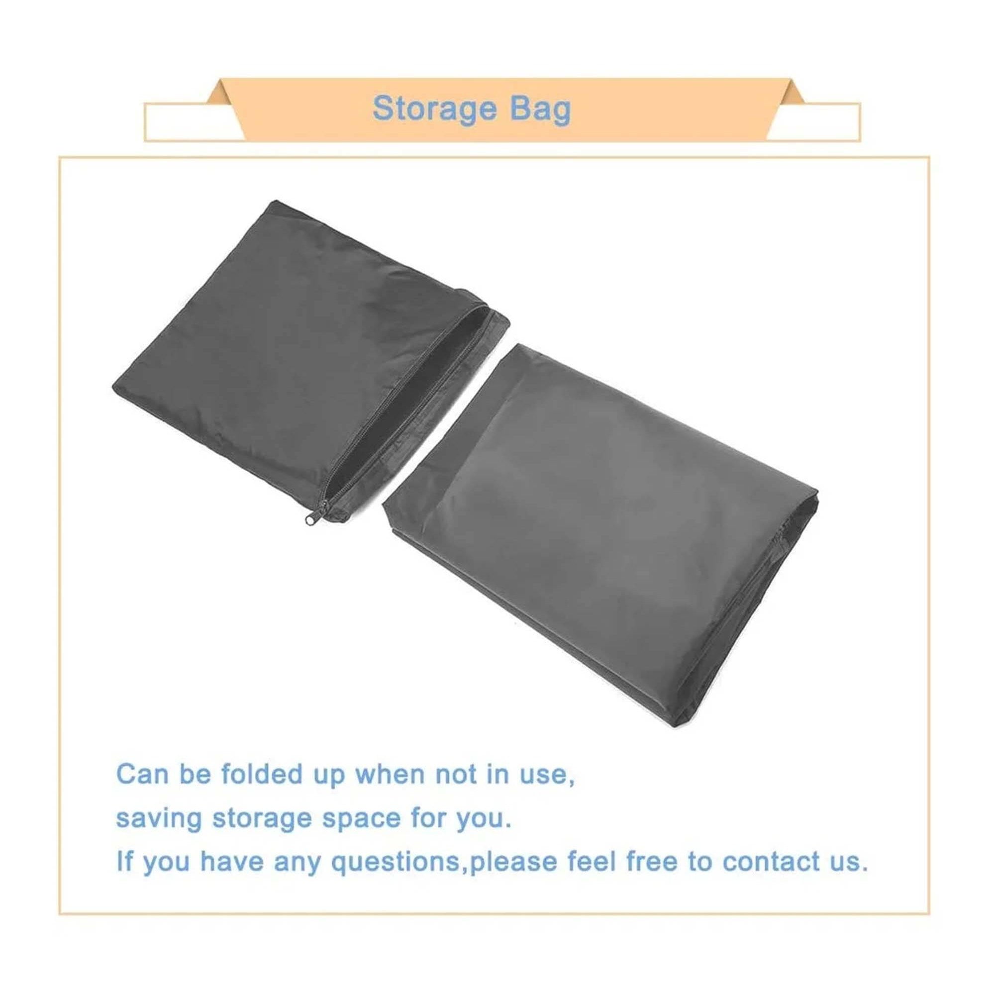 STARTWO Thickened Heavy Duty Patio Furniture Sectional Cover Large Waterproof Oval Outside Table Set Rain Cover