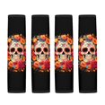 thumbnail image 5 of Chririnla Floral Skull Seatbelt Cushion Durable Car Seat Belt Pads Trendy Polyester Compatible with Auto Sedan, 5 of 8