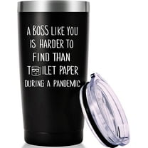 A Boss Like You is Harder To Find Travel Mug Tumbler.Funny Boss Day,Office Gifts.Moving Appreciation Retirement Birthday Christmas Gifts For Men Women Boss Boss Lady From Employees(20oz Black)