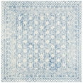 thumbnail image 5 of SAFAVIEH Blossom Azura Geometric Wool Runner Rug, Blue/Ivory, 2'3" x 6', 5 of 7