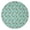 Horse Colorful Run, variant on 60 Inch Round Flannel Blanket for Adults & Kids, Soft, Cozy, Lightweight, Home, Travel, Indoor & Outdoor,Horse Mini Run Light Teal Pattern