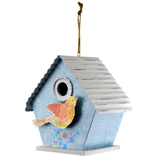 Red Carpet Studios LTD Hummingbird 6 in x 9 in x 8.5 in Birdhouse by