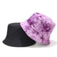 thumbnail image 3 of XYIYI Lindo sombrero de cubo para playa, sombreros de pescador para mujer, reversible de doble cara, 3 of 5