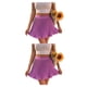 thumbnail image 3 of Minnieouse holgada de cintura alta para mujer, faldas elásticas plisadas para fiesta de estudiantes y estudiantes, ropa para vacaciones, Violeta XL 2piezas, 3 of 6